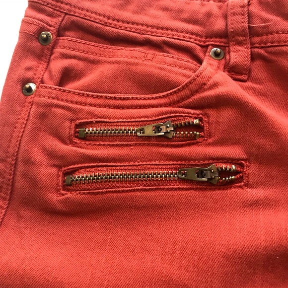 Life in Progress Forever 21 Orange Skinny Jeans - Picture 3 of 8